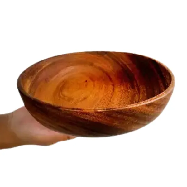 Acacia Wood Salad Bowl