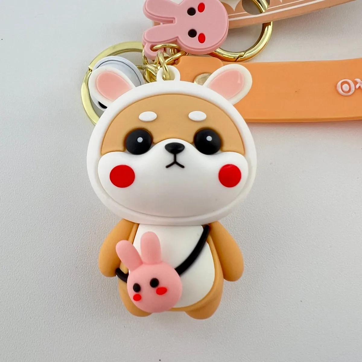 Adorable Shiba Inu Charms Pendant for Bags Backpacks Cute Keychains