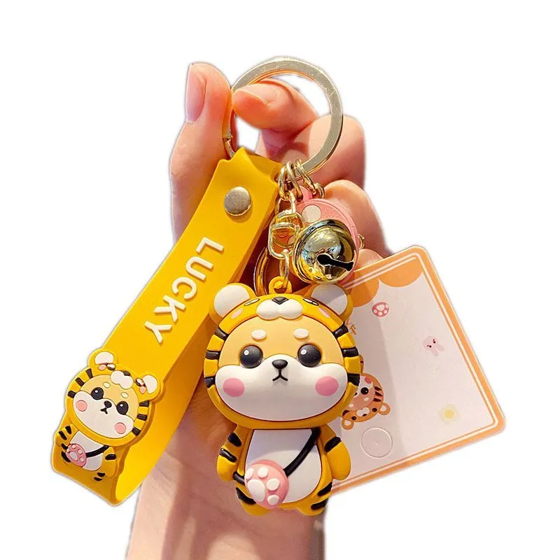 Adorable Shiba Inu Charms Pendant for Bags Backpacks Cute Keychains