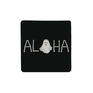 Aloha Ghost Fabric Coaster