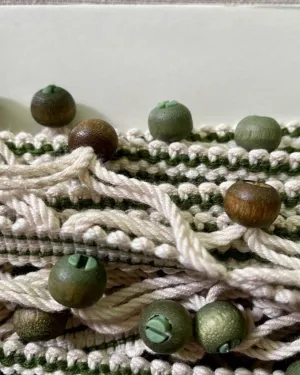 Braided Olive Drab Tie Backs