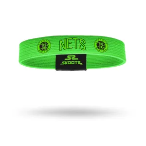 Brooklyn Nets Neon Green NBA Wristbands