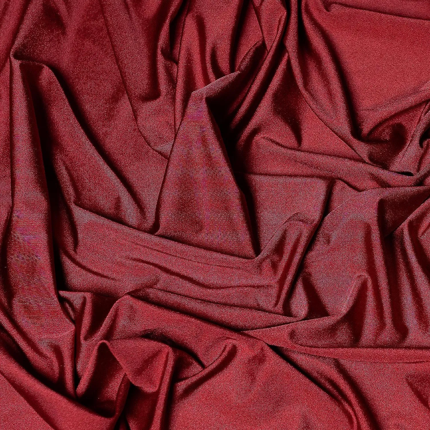 Burgundy Luxury Jordan Nylon Spandex Fabric By The Yard