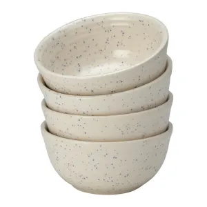 Ceramic Dinner Bowl | Katori | Ivory | 180 ml | Set of 4