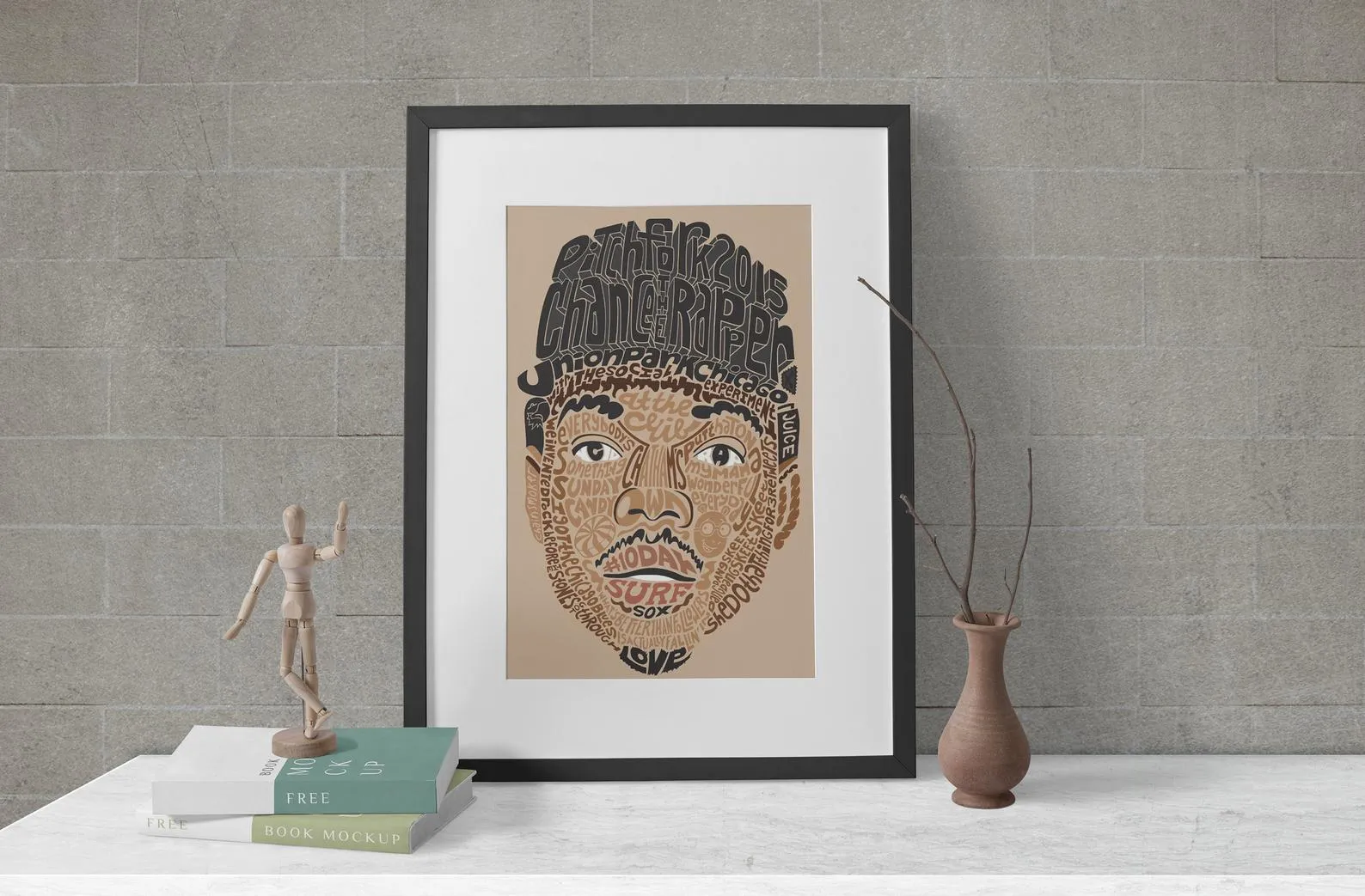 Chance The Rapper Poster, Custom Music Print, Music Poster, Custom Canvas, Home Decor, Wall Hangings, Chance Rapper Art