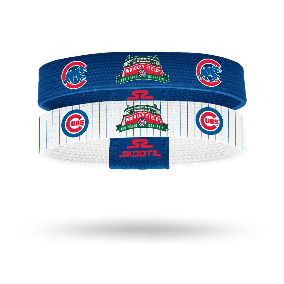 Chicago Cubs MLB 2 Pack Wristbands