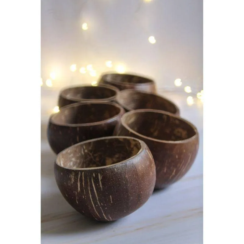 Coconut Bowl 300 ml - Set of 2, Eco-friendly - Handcrafted