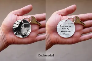 Custom Sublimated Double sided keychains with tassel