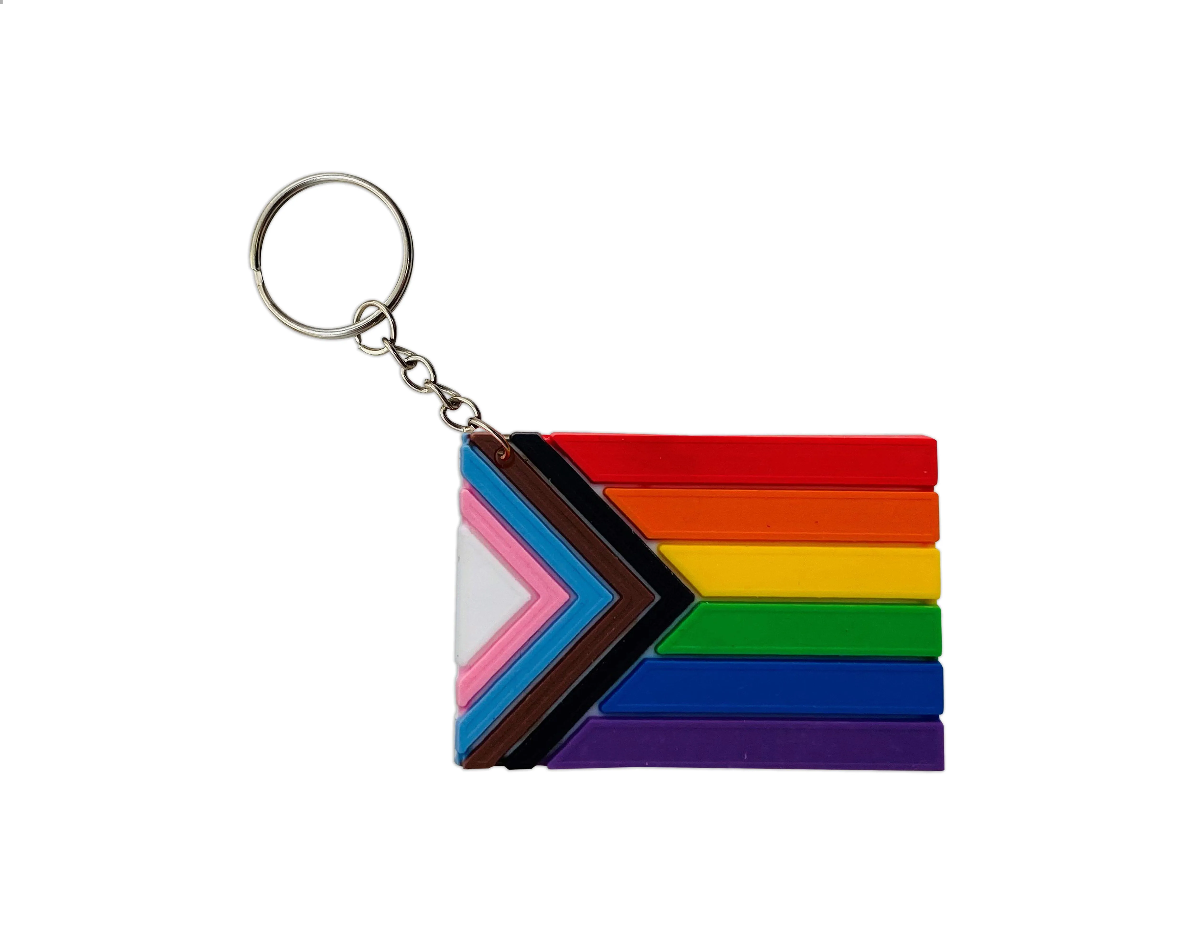 Daniel Quasar Pride Flag Keychains