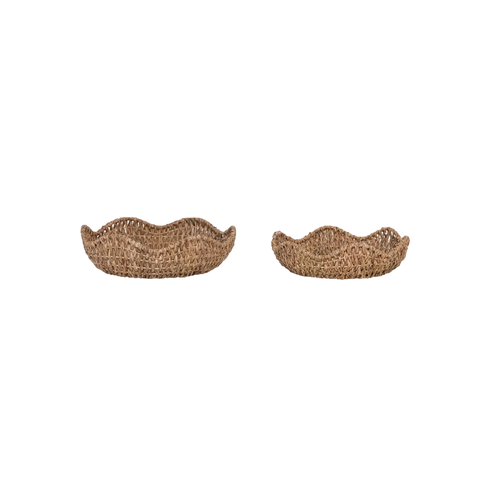 Decorative Braided Bankuan Bowls (Set of 2)