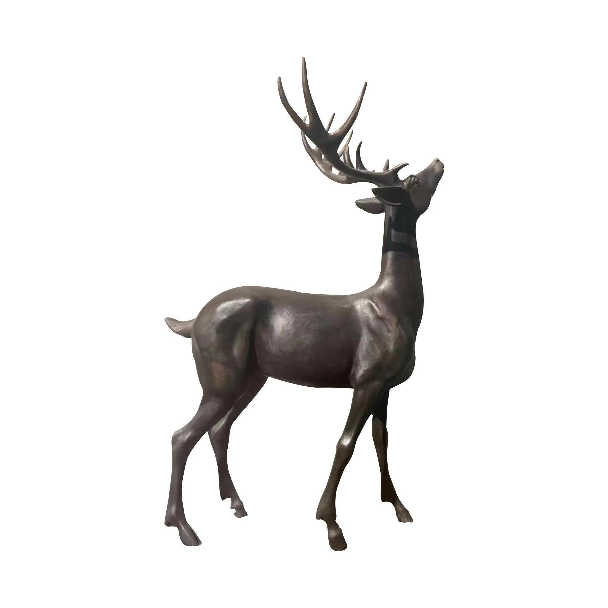 FINEST Lawn Art Elk Statue of Garden Sculptures FB-020