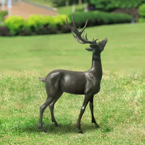 FINEST Lawn Art Elk Statue of Garden Sculptures FB-020