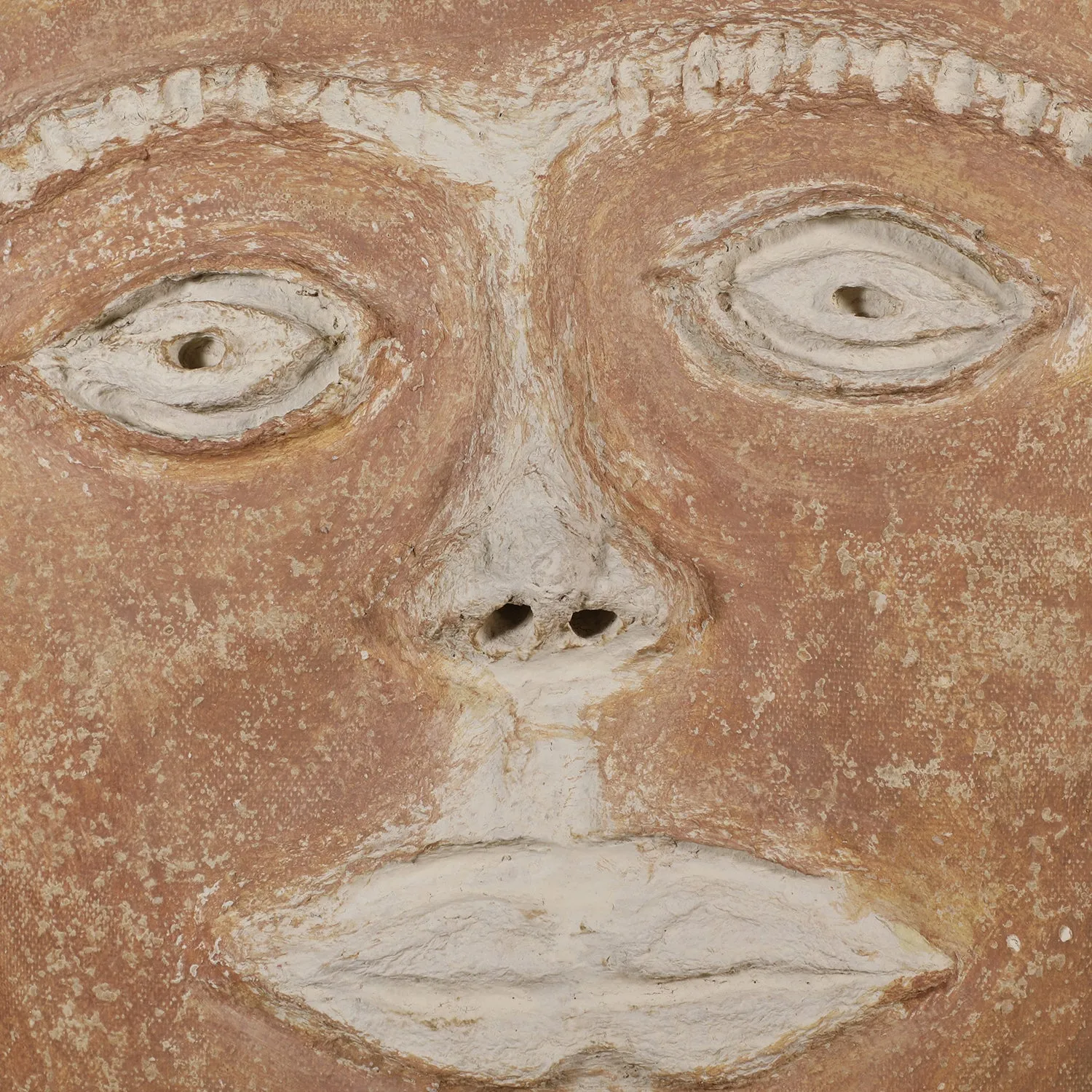 Folk Art Paper Mache Mask