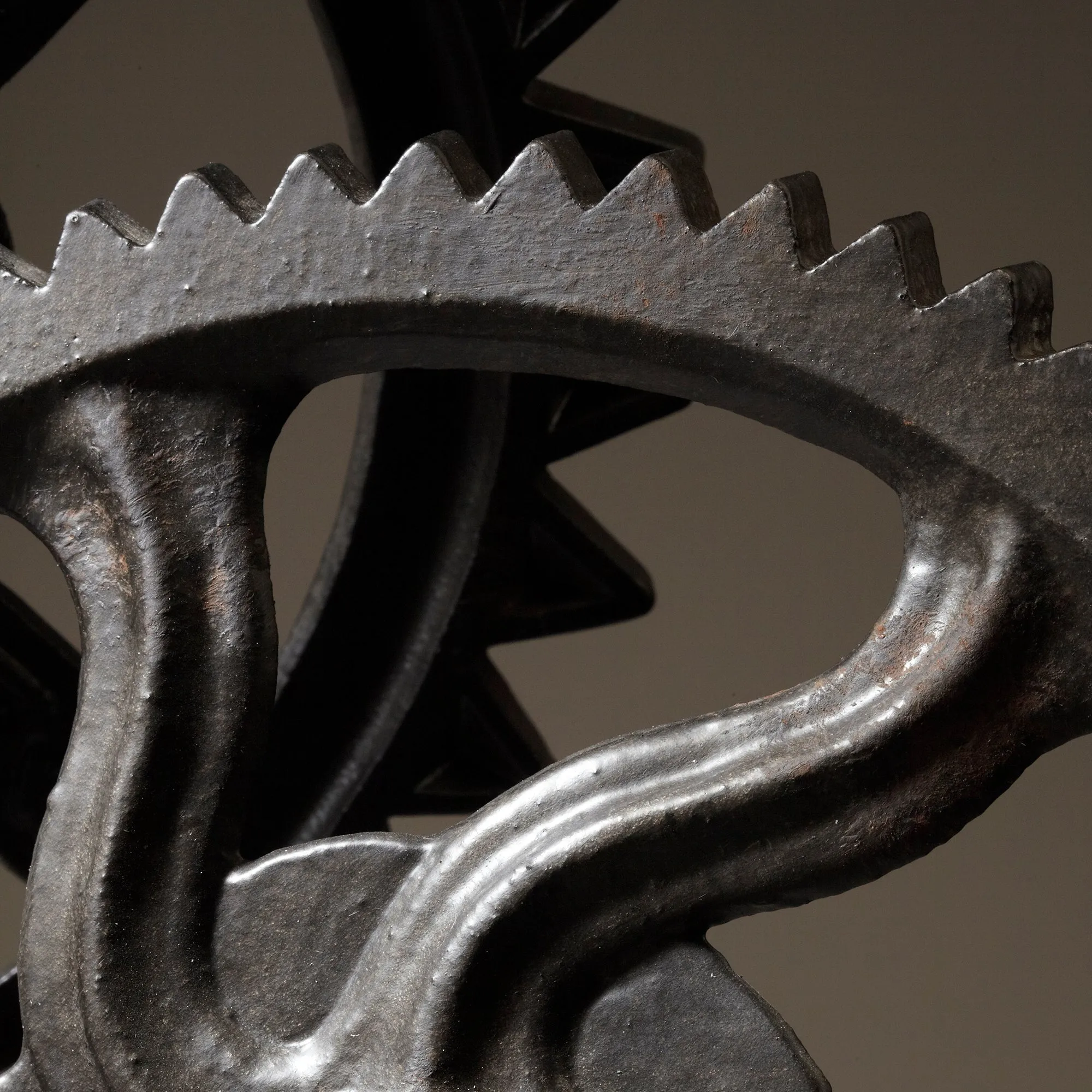 Gear Sculpture #3|Bronze by Cyan