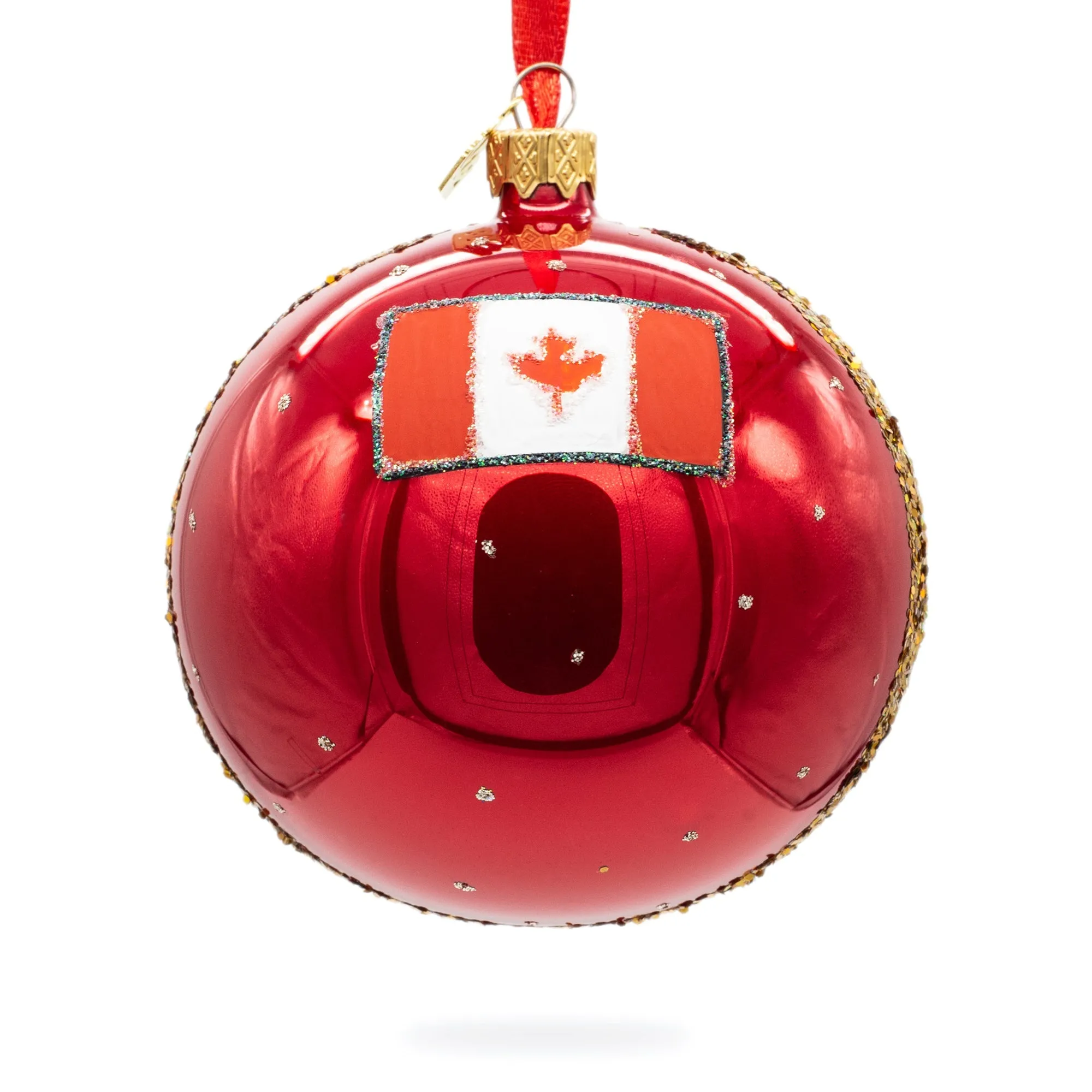 Granville Island, Vancouver, Canada Glass Ball Christmas Ornament 4 Inches