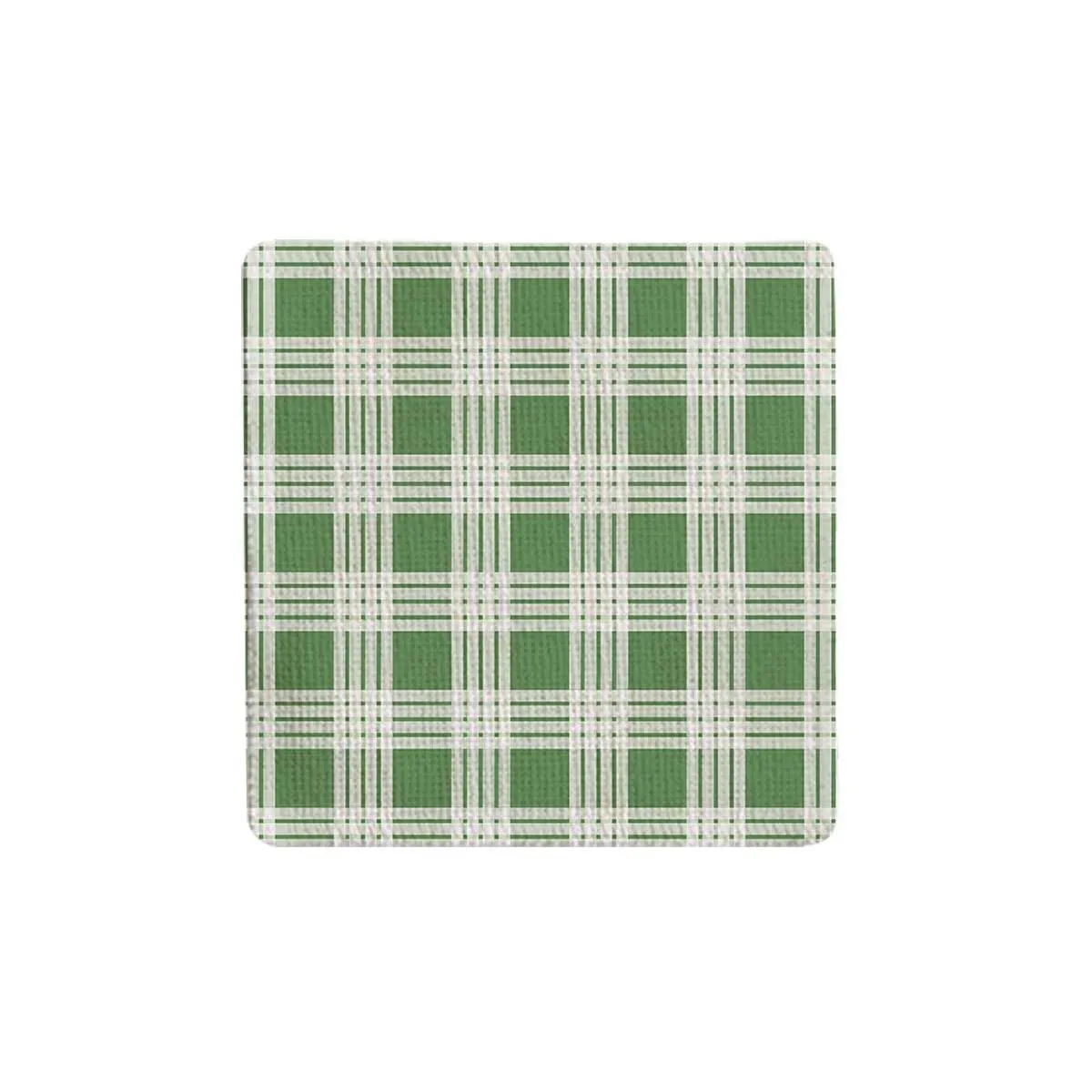 Green Palaka Fabric Coaster