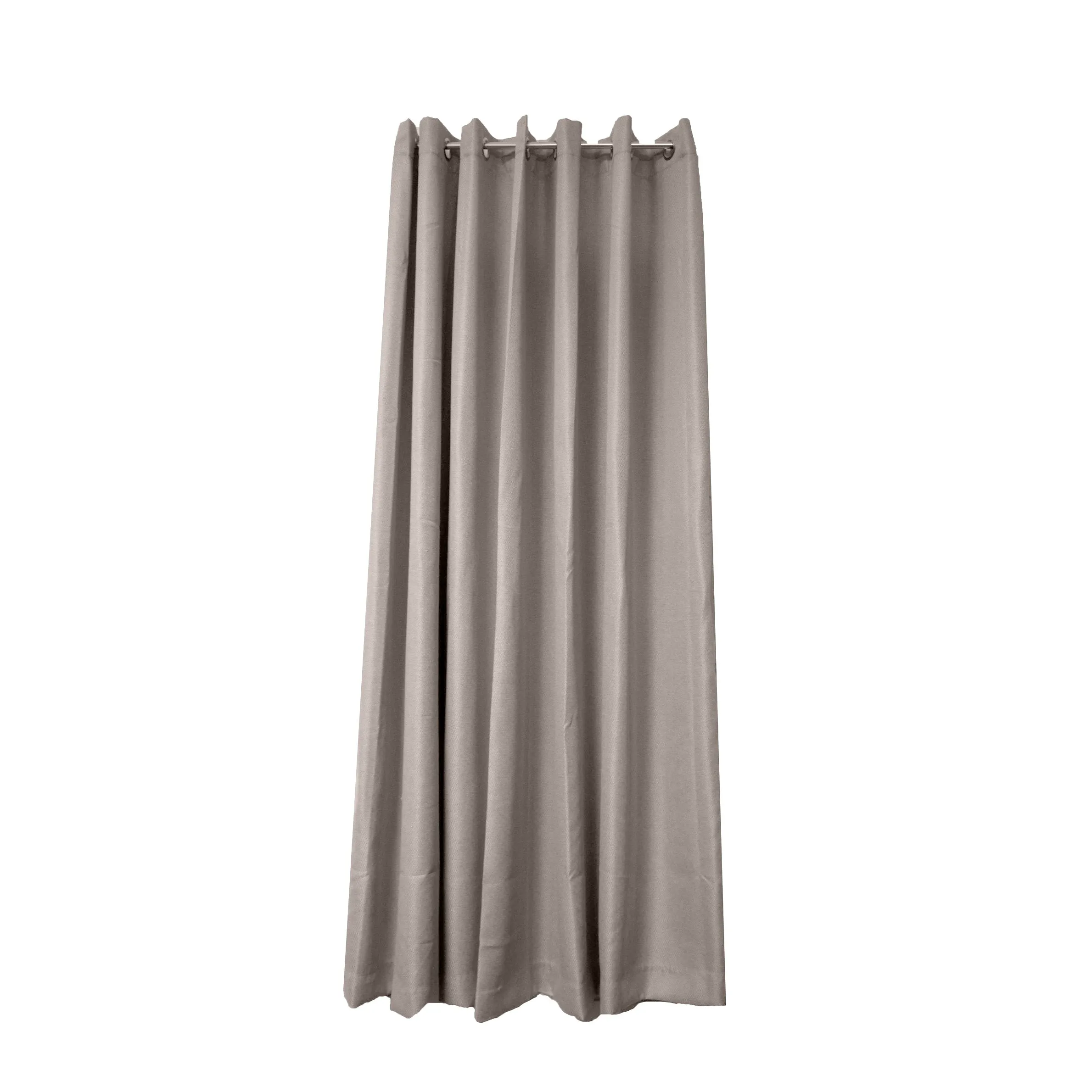 HOME.LIFE Clifton Self-Lined Dim Out Eyelet Curtain - natural