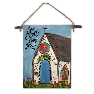 How Great Thou Art Mini Wall Hanging