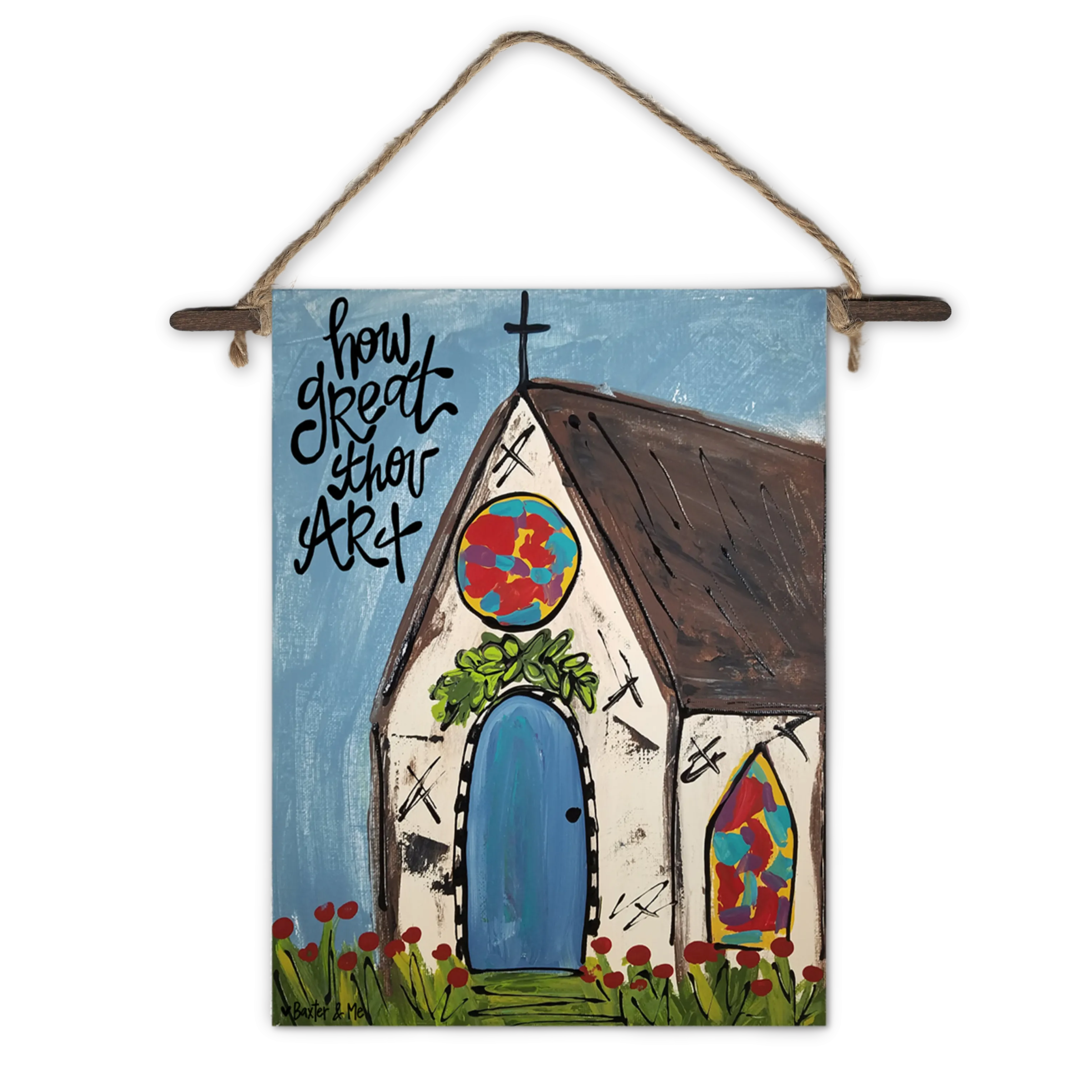 How Great Thou Art Mini Wall Hanging