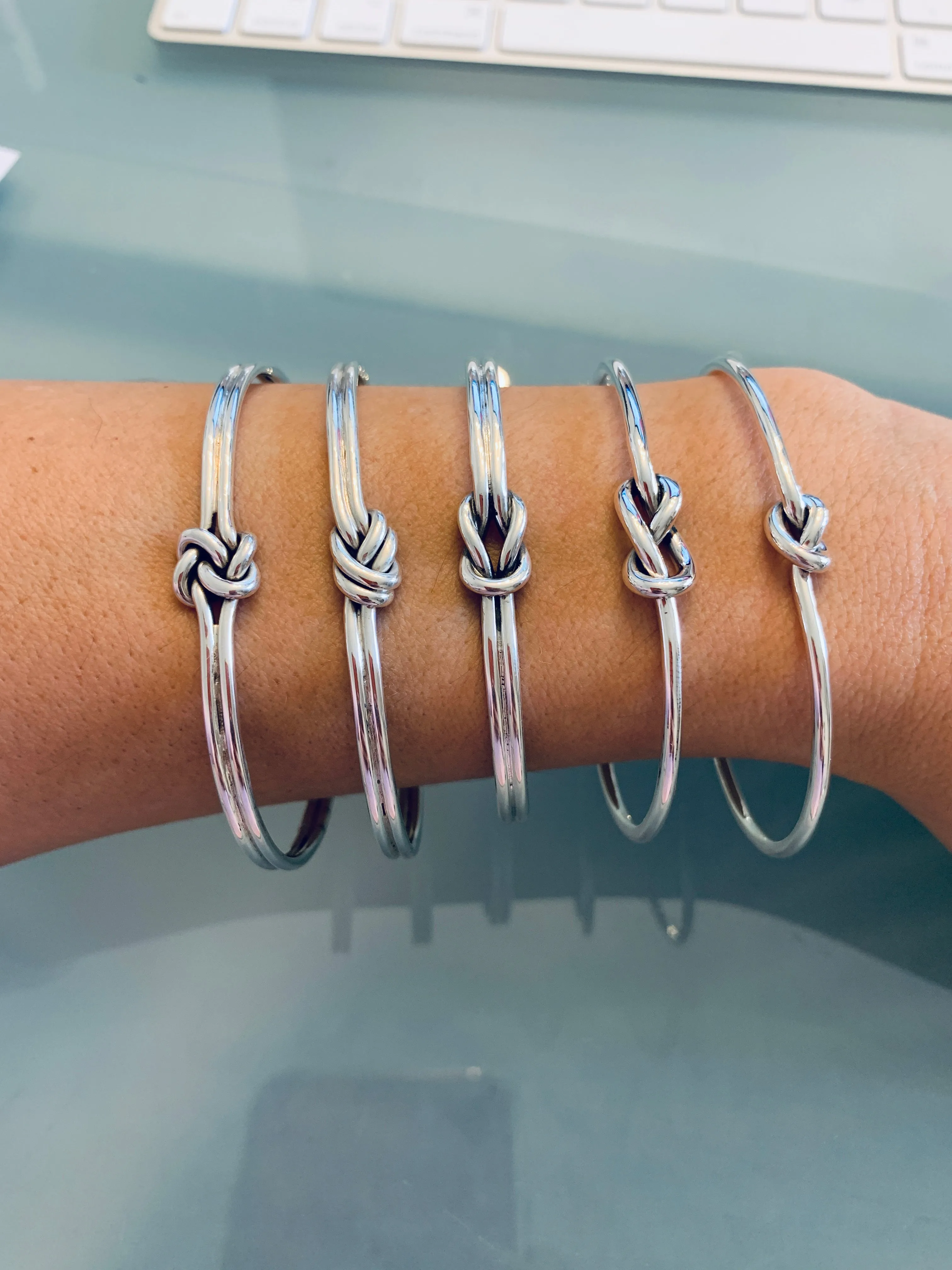 Infinity Knot Cuff Bracelet