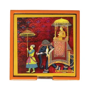 'King's Procession' Table Coaster Set Of 4 By Trendia Decor