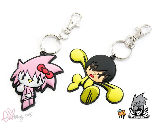 KusoPop Artist Series 1 Vinyl Keychains