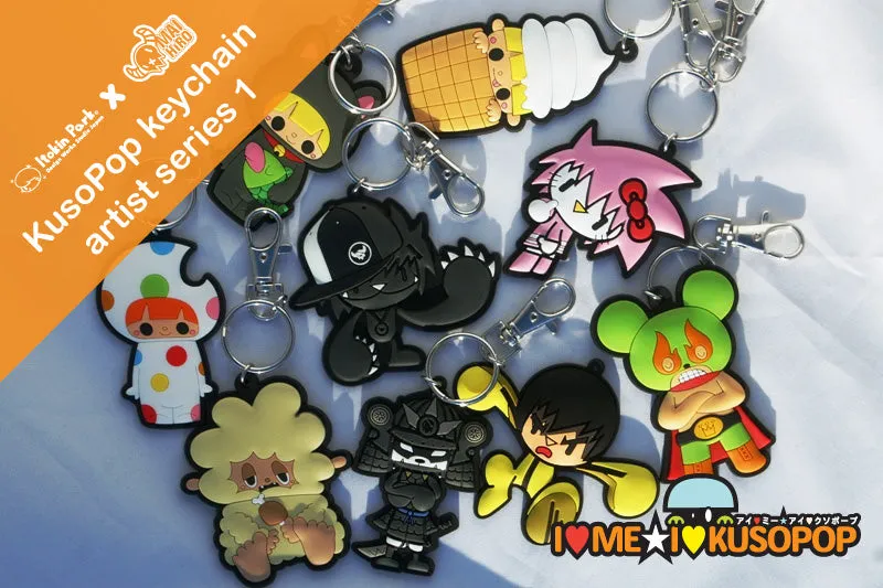 KusoPop Artist Series 1 Vinyl Keychains