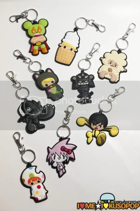 KusoPop Artist Series 1 Vinyl Keychains