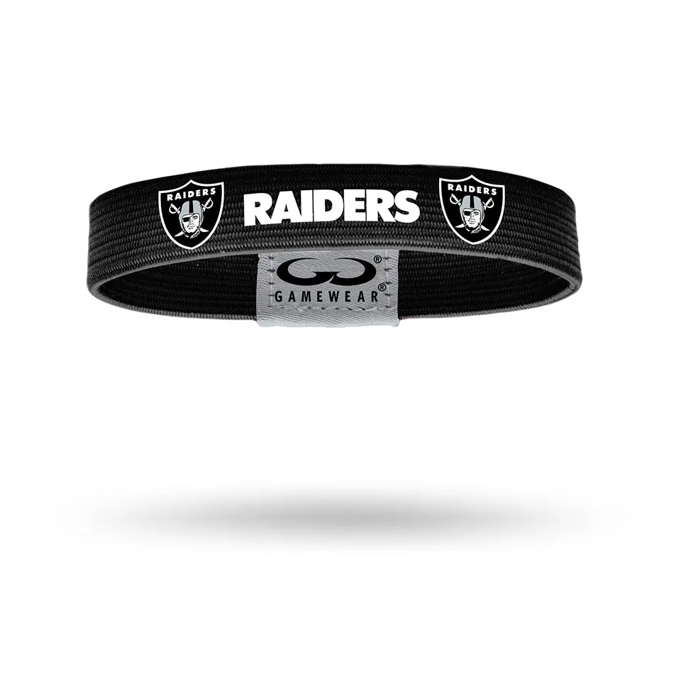 Las Vegas Raiders Core NFL Wristbands