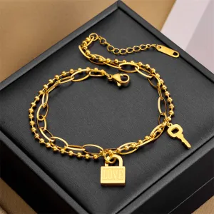 Lock & Key Bracelet