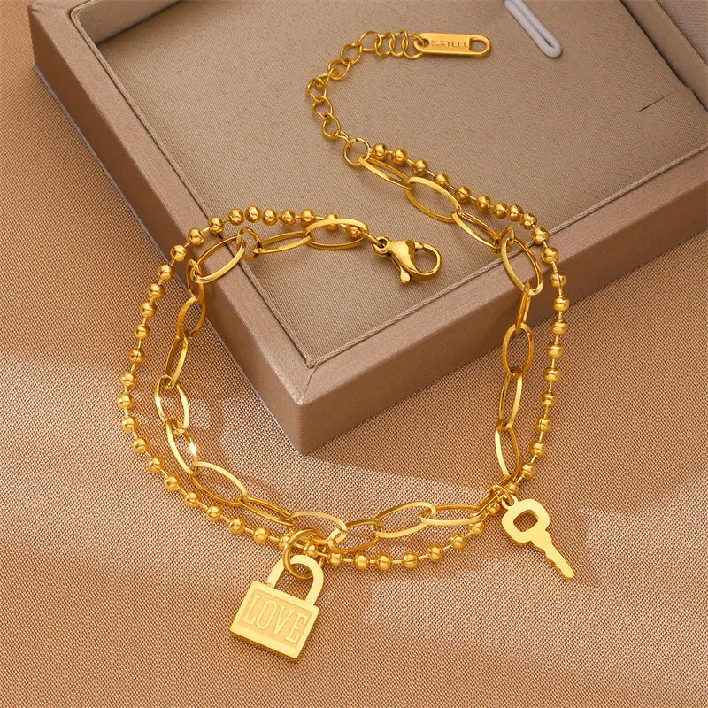 Lock & Key Bracelet