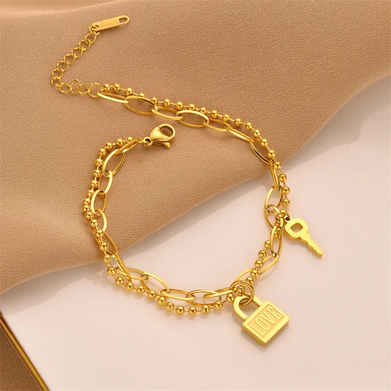 Lock & Key Bracelet