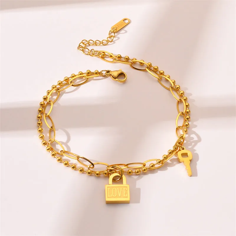 Lock & Key Bracelet