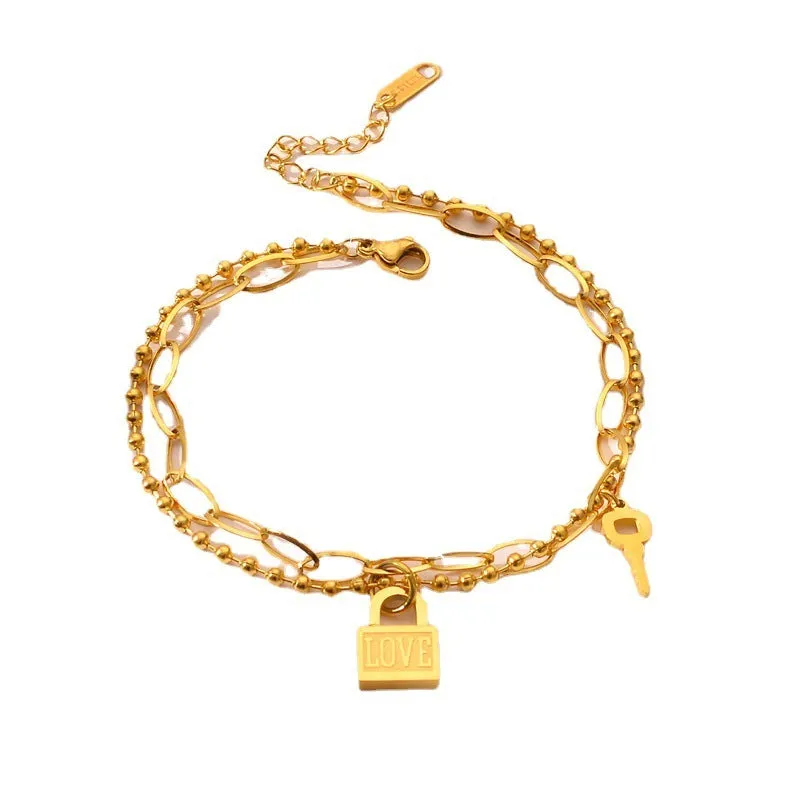 Lock & Key Bracelet