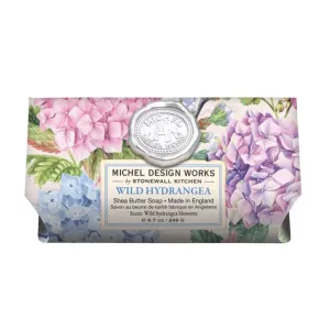 Michel Design Works MDW 802420 Wild Hydrangea Large Soap Bar