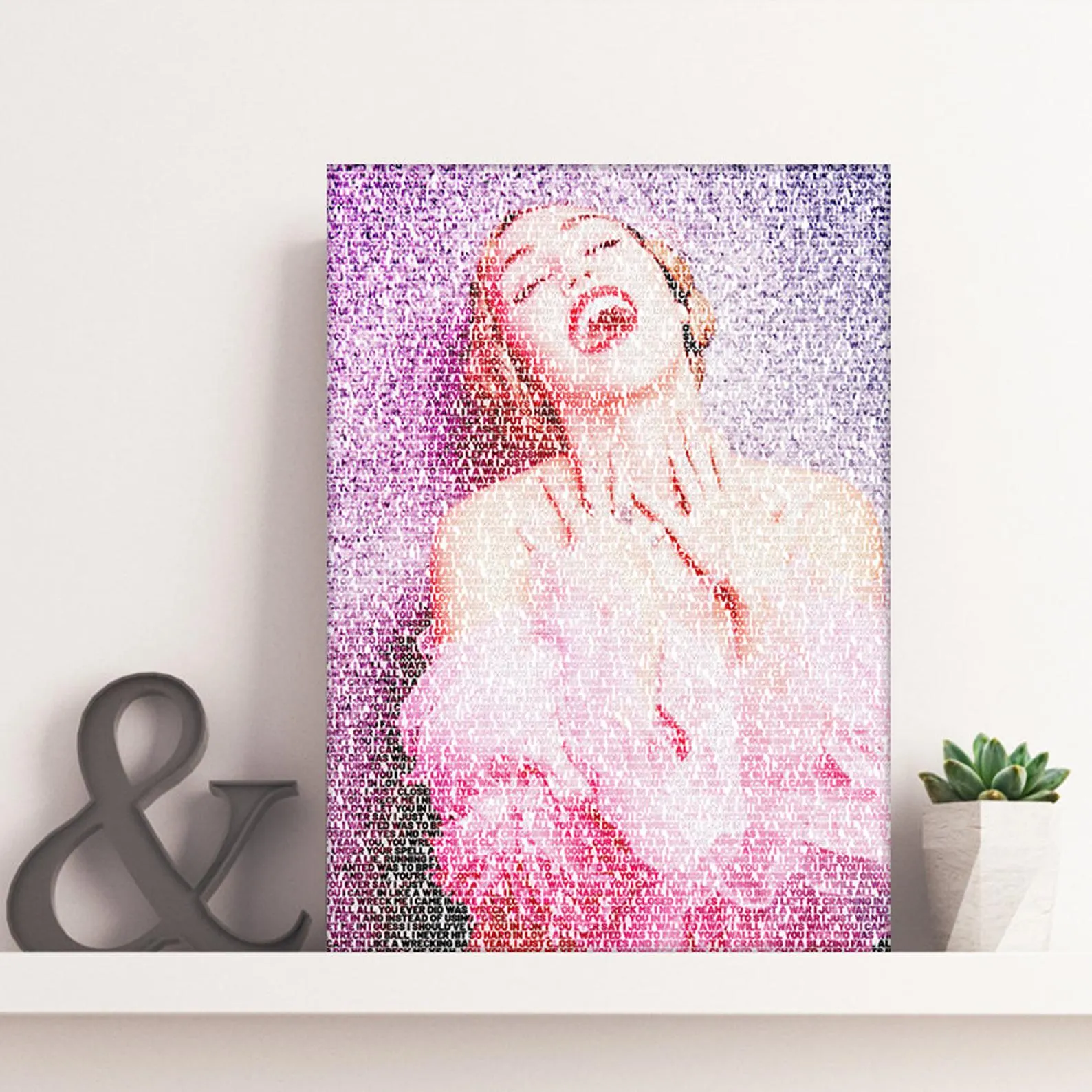 Miley Cyrus Poster, Allen Print, Basketball Player Art, Custom Sport Canvas, Custom Poster, Home Decor, Wall Hangings