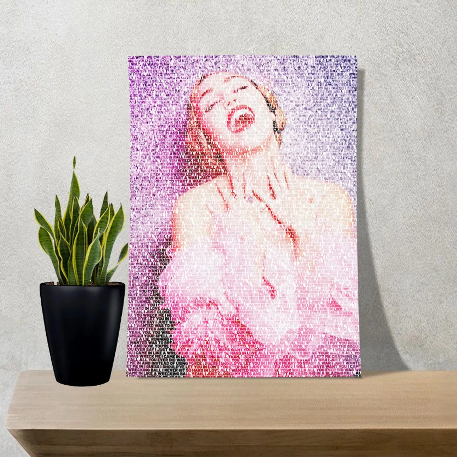 Miley Cyrus Poster, Allen Print, Basketball Player Art, Custom Sport Canvas, Custom Poster, Home Decor, Wall Hangings