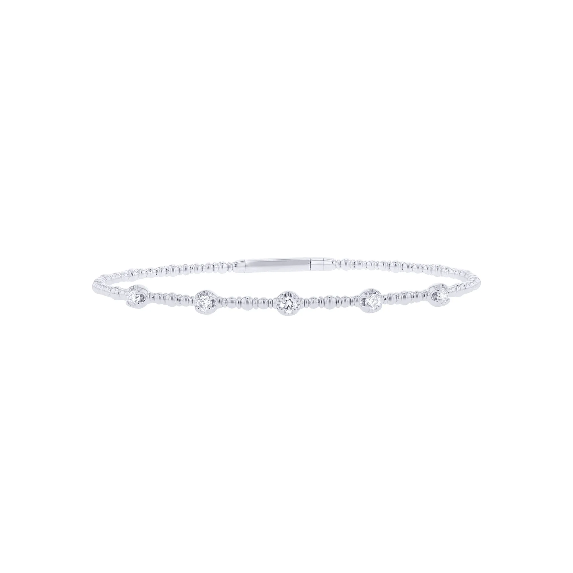 Miracle Station Diamond Bangle Bracelet