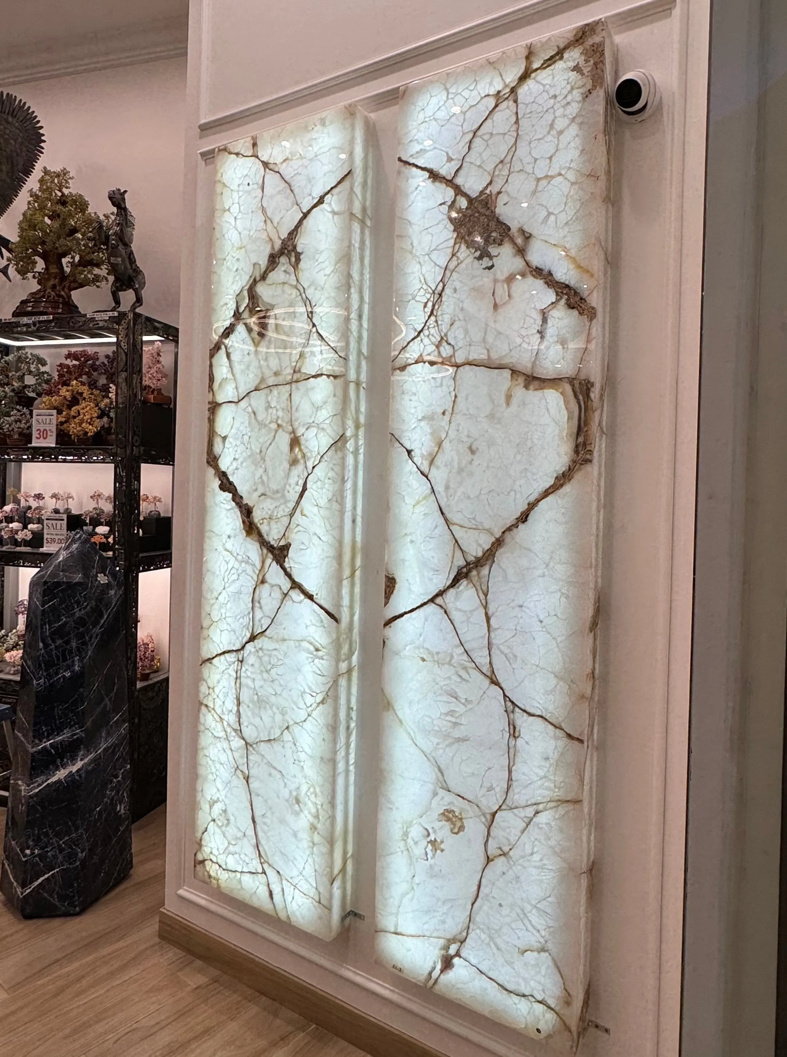 Nacar Onyx Light Panel Set - 94”