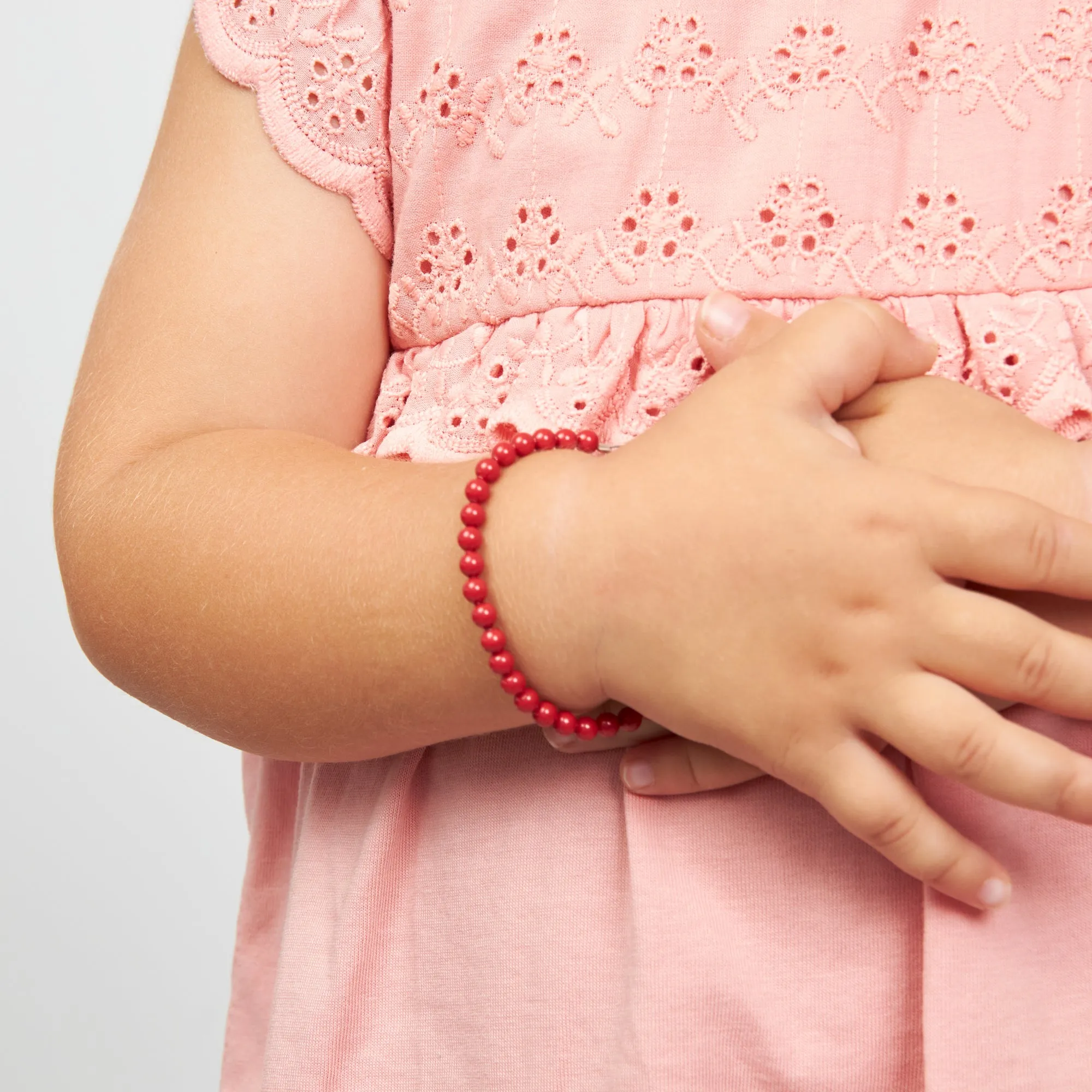 NewBorn Baby Girl Red Bracelet for protection