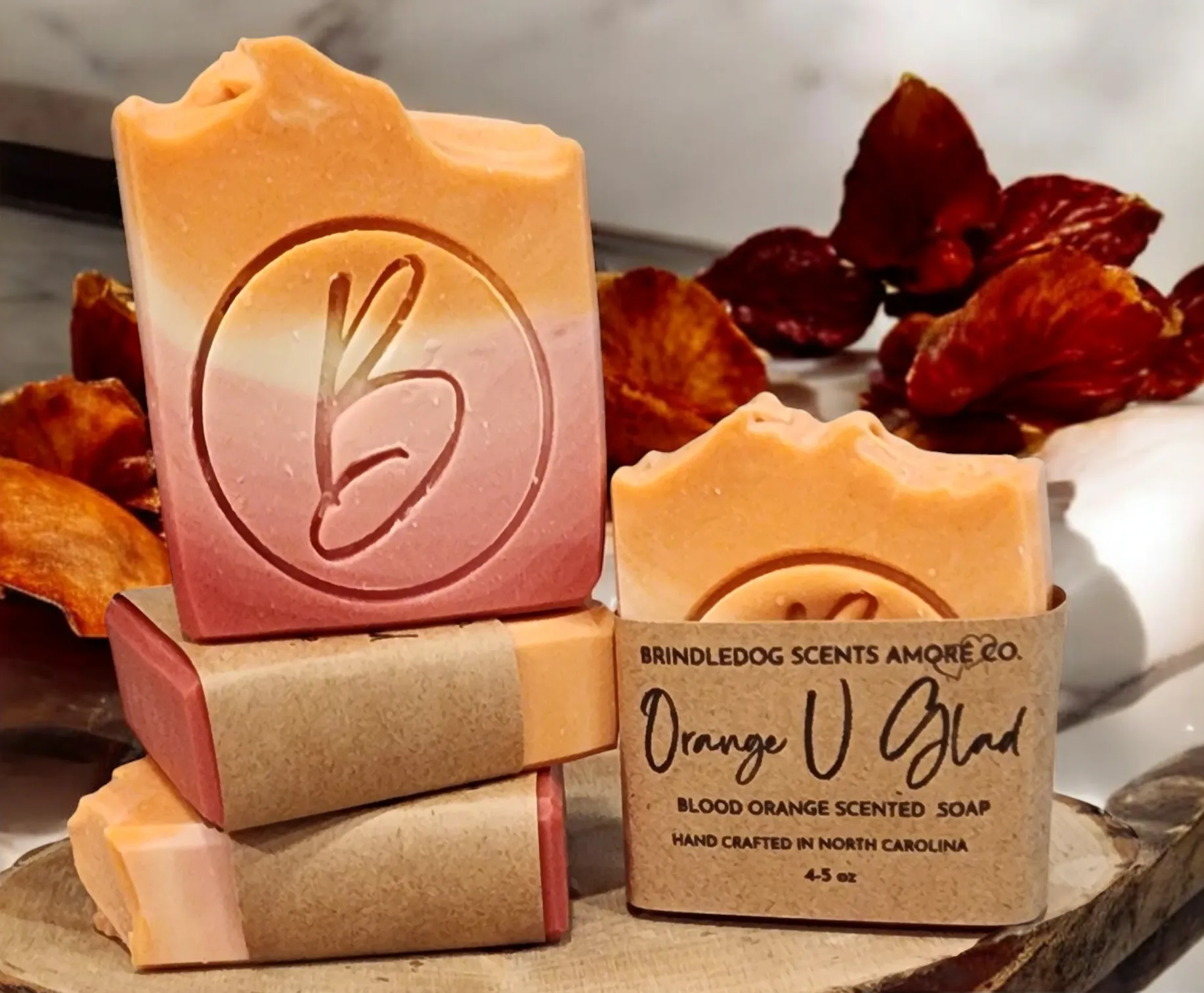 Orange U Glad- Blood Orange Scented Soap Bar 4-5 oz