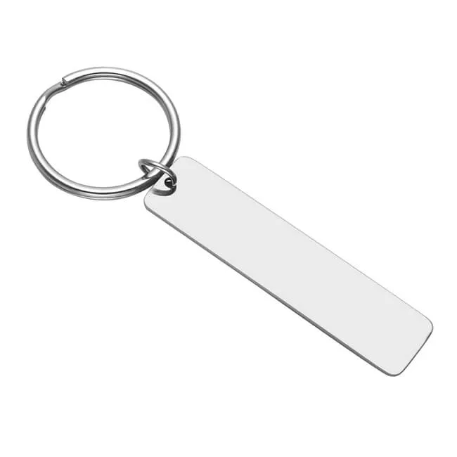 Personalized Drive Safe Message Tag Keychain | Jovivi