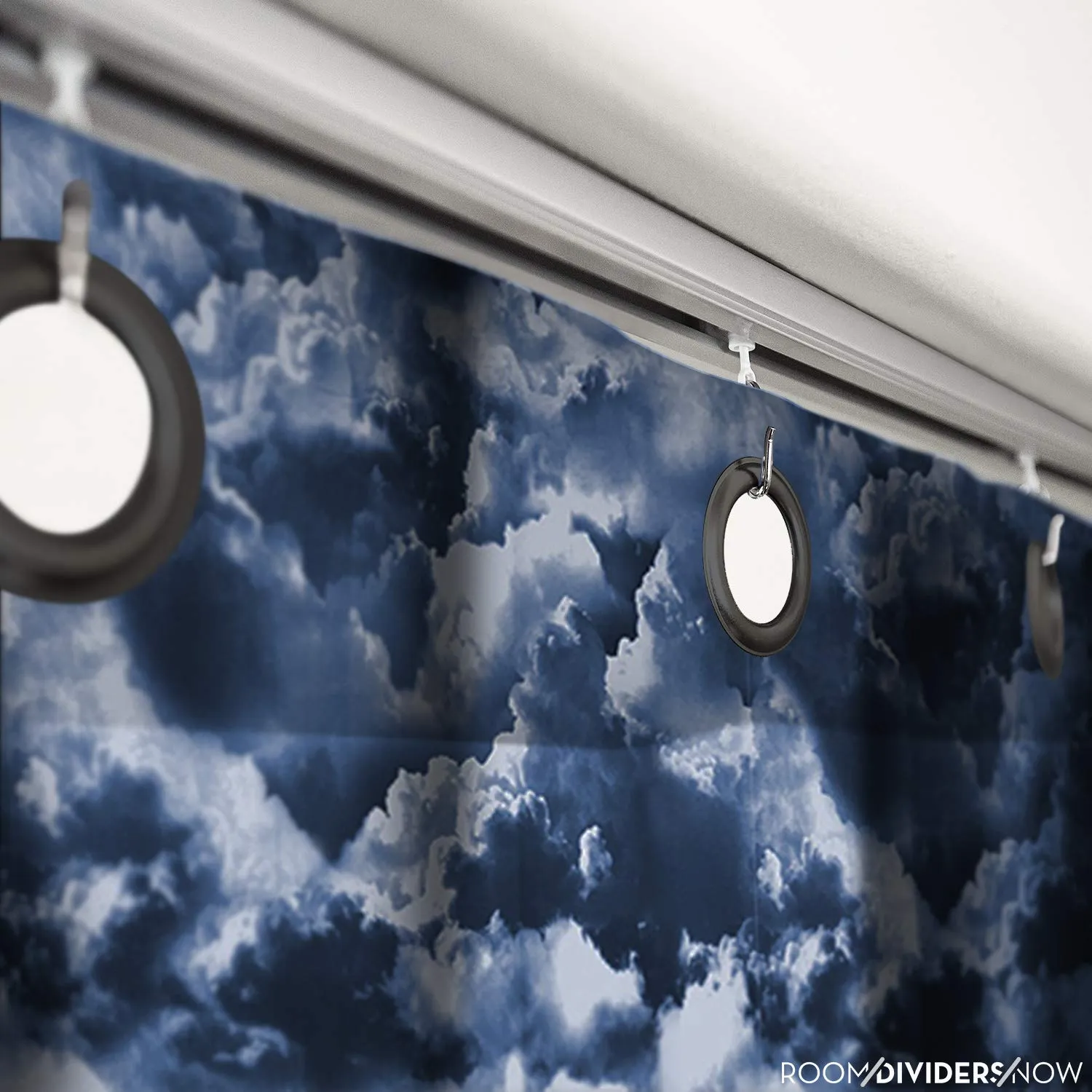 Room/Dividers/Now Ceiling Track Room Divider Kit - Rolling clouds