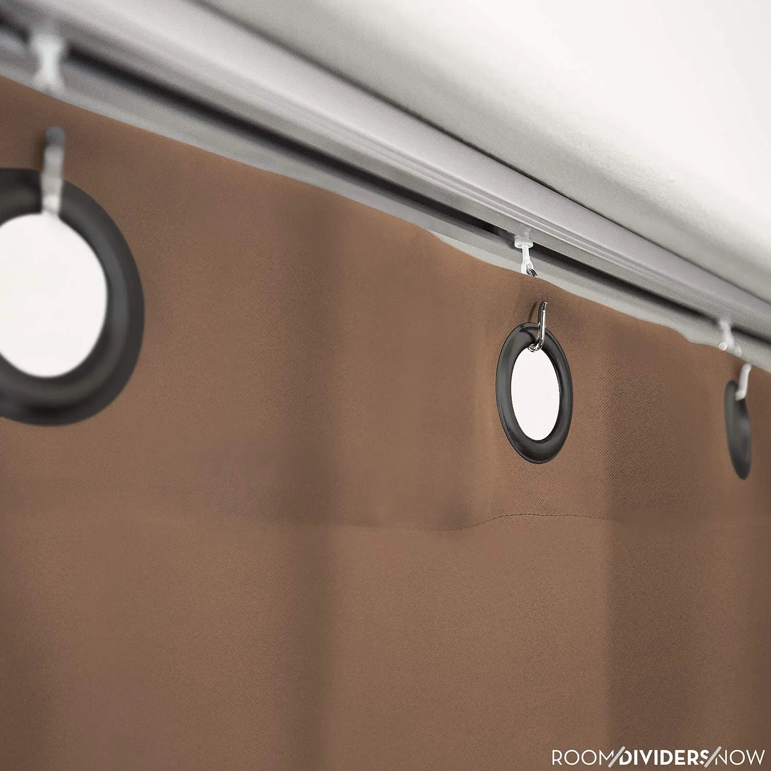 Room/Dividers/Now Premium Room Divider Curtain - Mocha