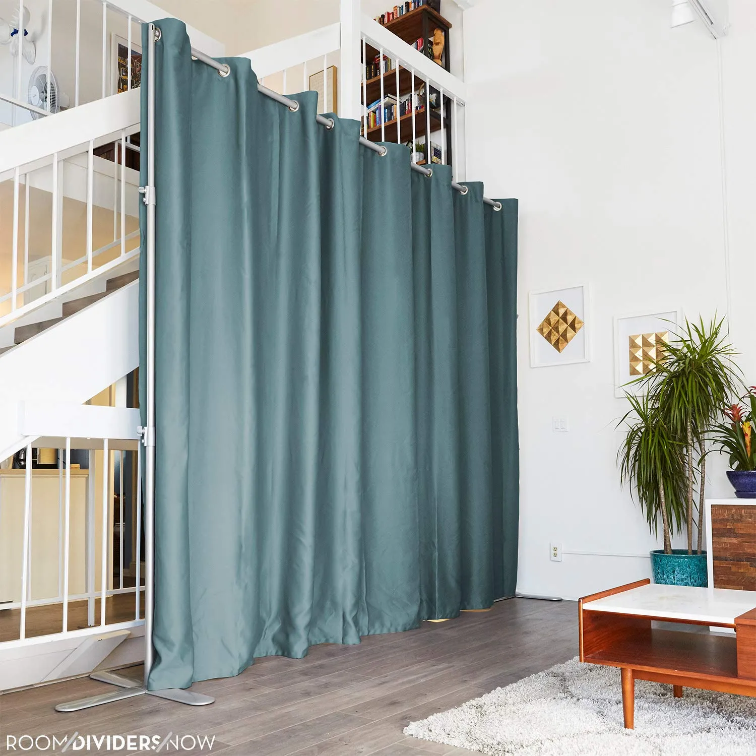 Room/Dividers/Now Premium Room Divider Curtain - Seafoam