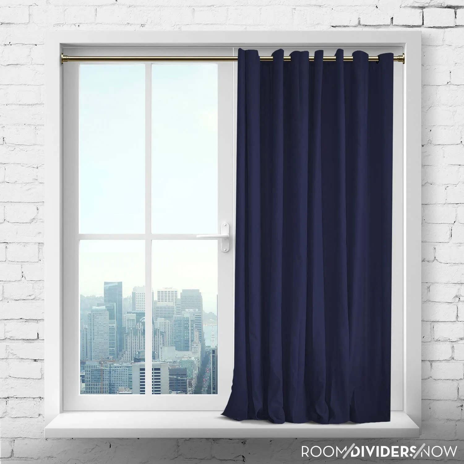 Room/Dividers/Now Tension Curtain Rod - Tension Window Rod - Bedroom, Kitchen Rod - Long