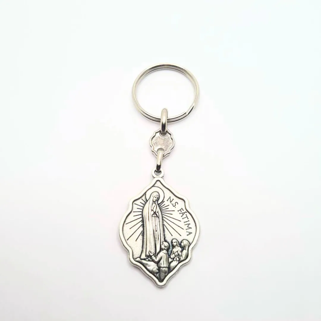 Saint Christopher Metal Keychain