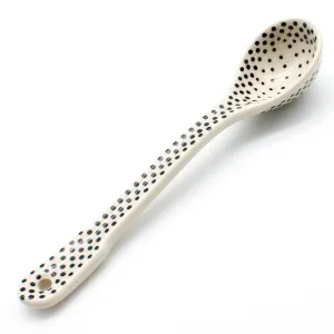 Salt Spoon in Black Elegance