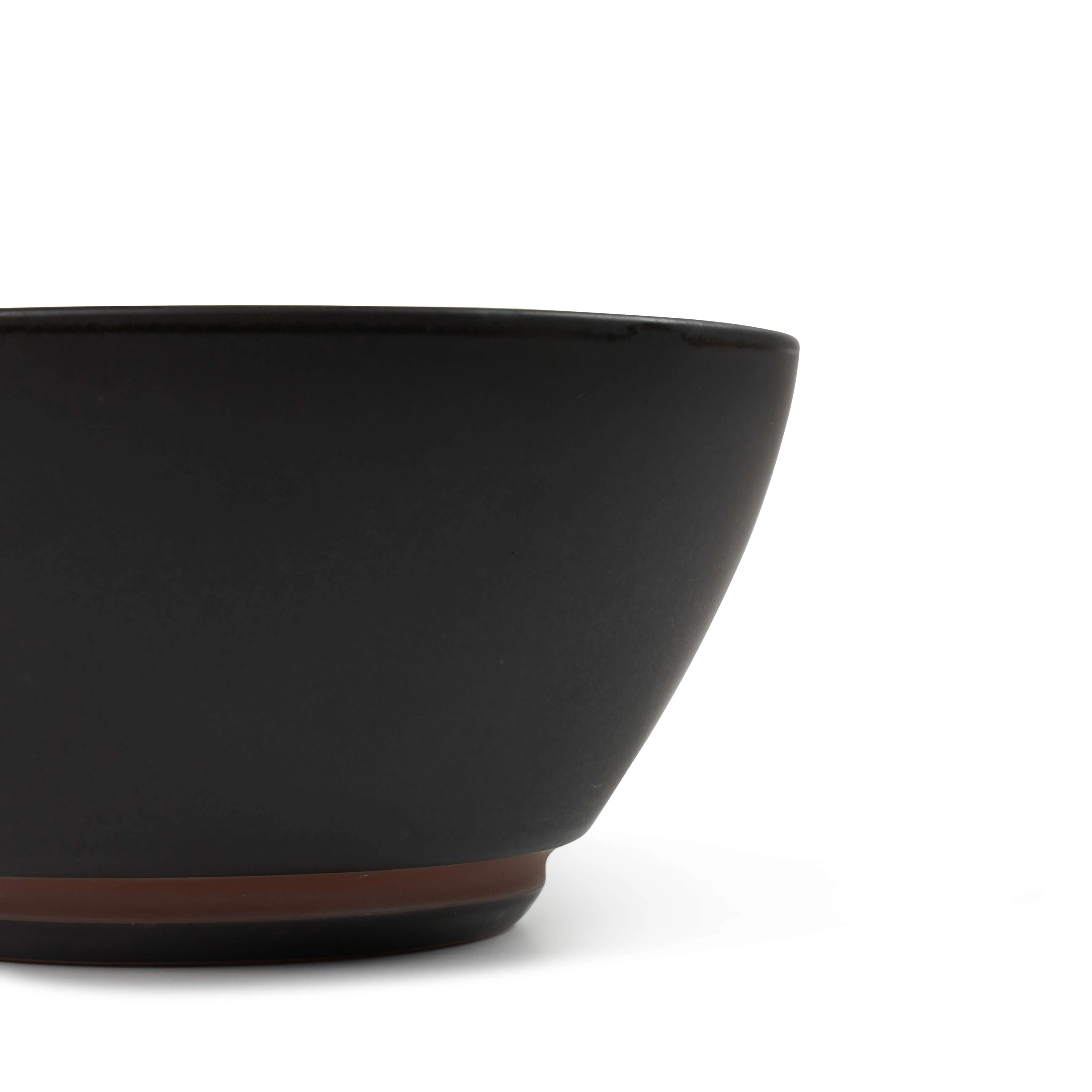 Shari Noodle Bowls 18 x 9cm - Set of 6 - Onyx