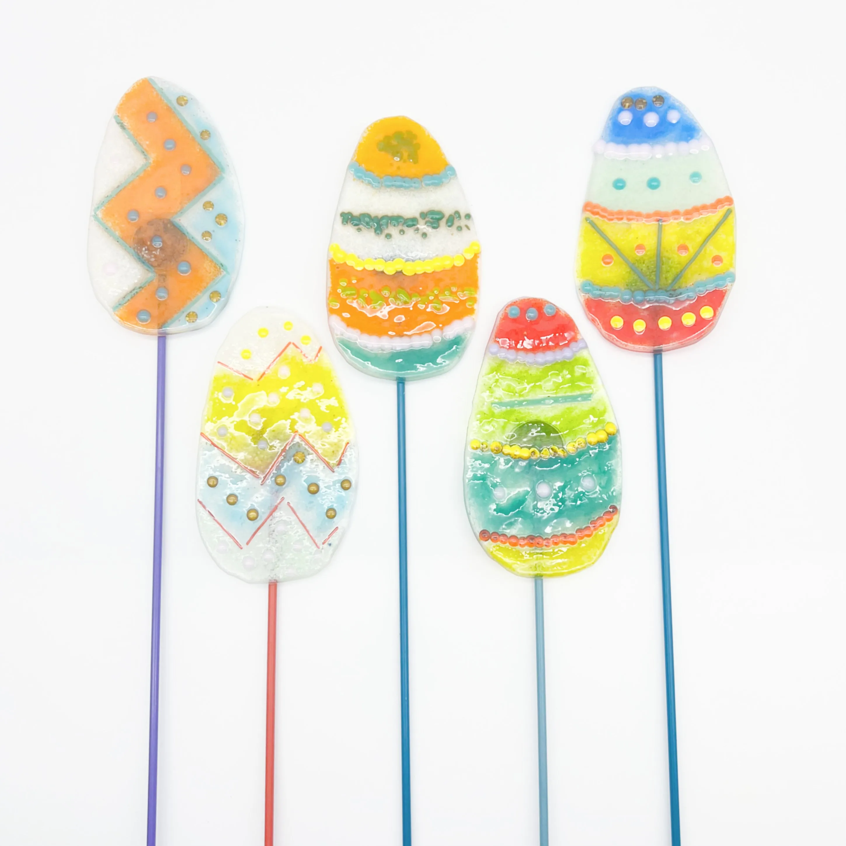 Small Easter Egg Garden Stake